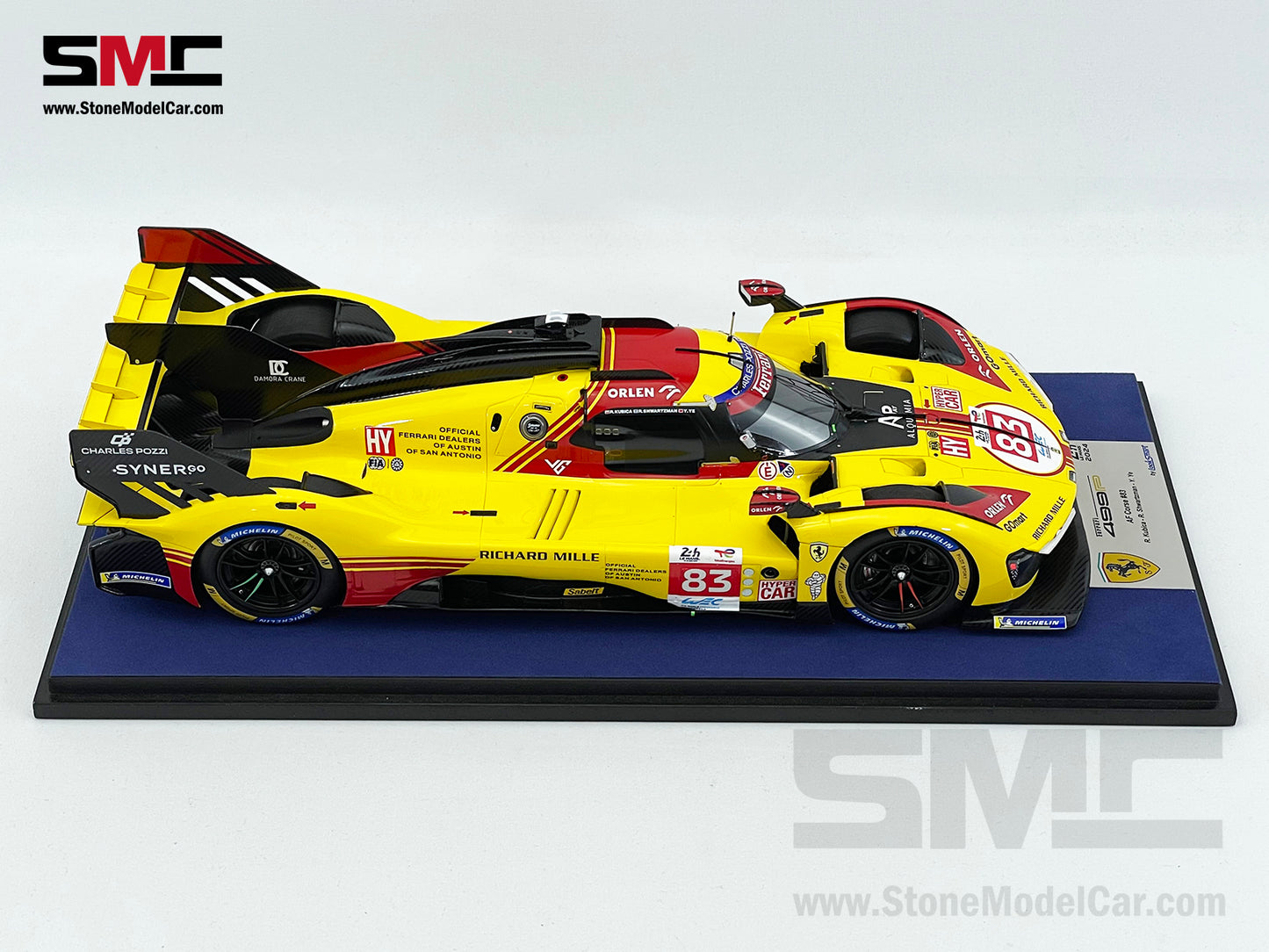 Ferrari 499P #83 AF CORSE 24H Le Mans 2024 Looksmart 1:18 LS18LM050
