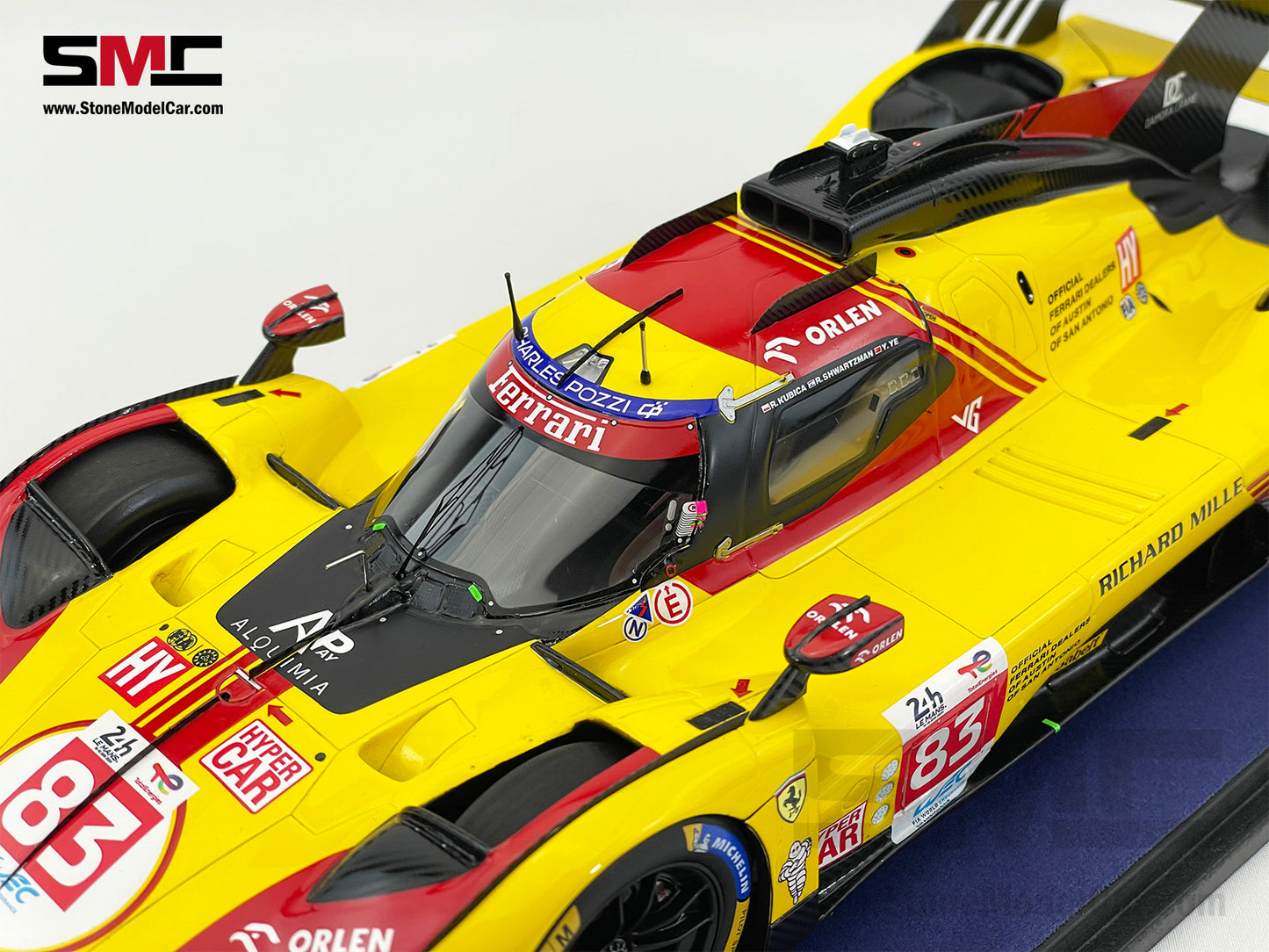 Ferrari 499P #83 AF CORSE 24H Le Mans 2024 Looksmart 1:18 LS18LM050