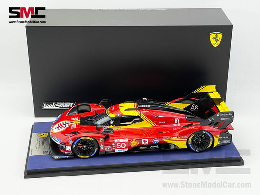 Ferrari 499P #50 AF CORSE Winner 24H Le Mans 2024 Looksmart 1:18 LS18LM048
