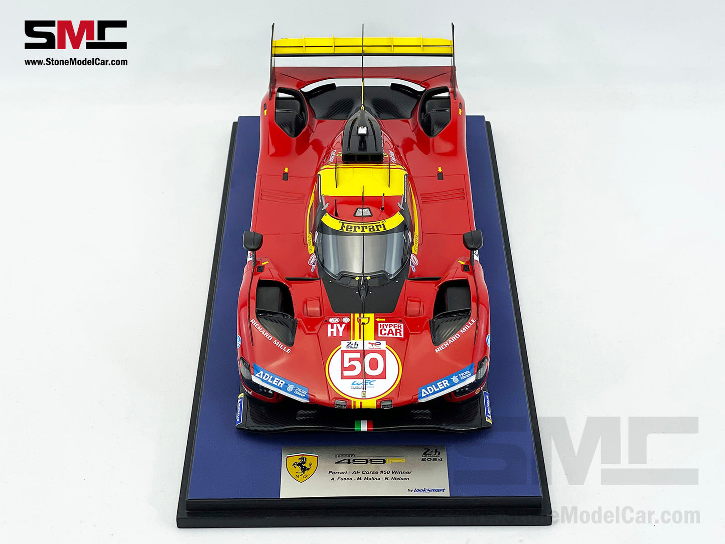 Ferrari 499P #50 AF CORSE Winner 24H Le Mans 2024 Looksmart 1:18 LS18LM048