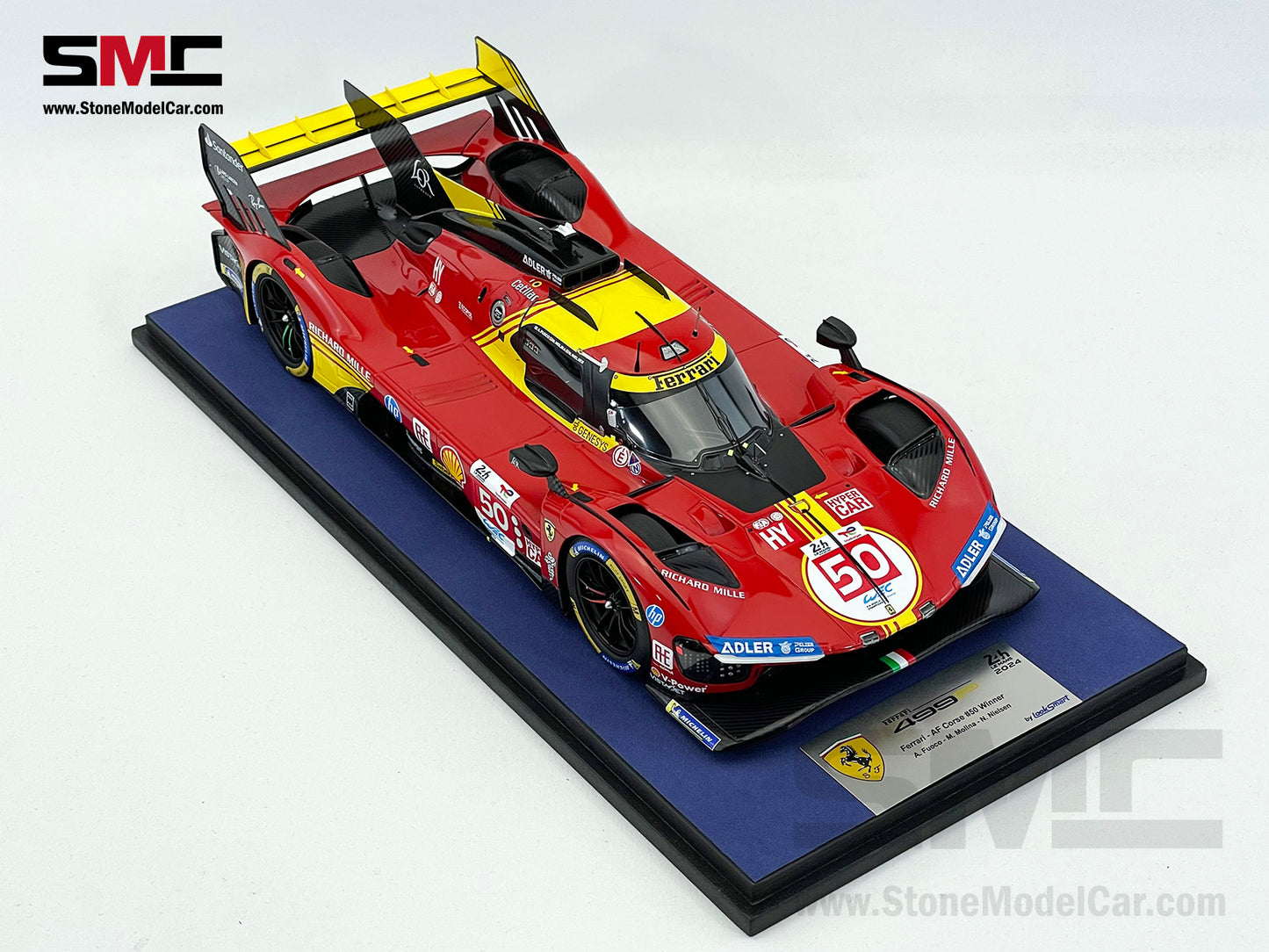 Ferrari 499P #50 AF CORSE Winner 24H Le Mans 2024 Looksmart 1:18 LS18LM048
