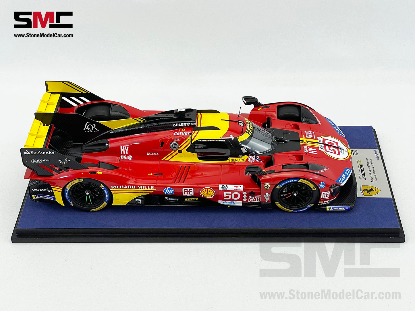 Ferrari 499P #50 AF CORSE Winner 24H Le Mans 2024 Looksmart 1:18 LS18LM048
