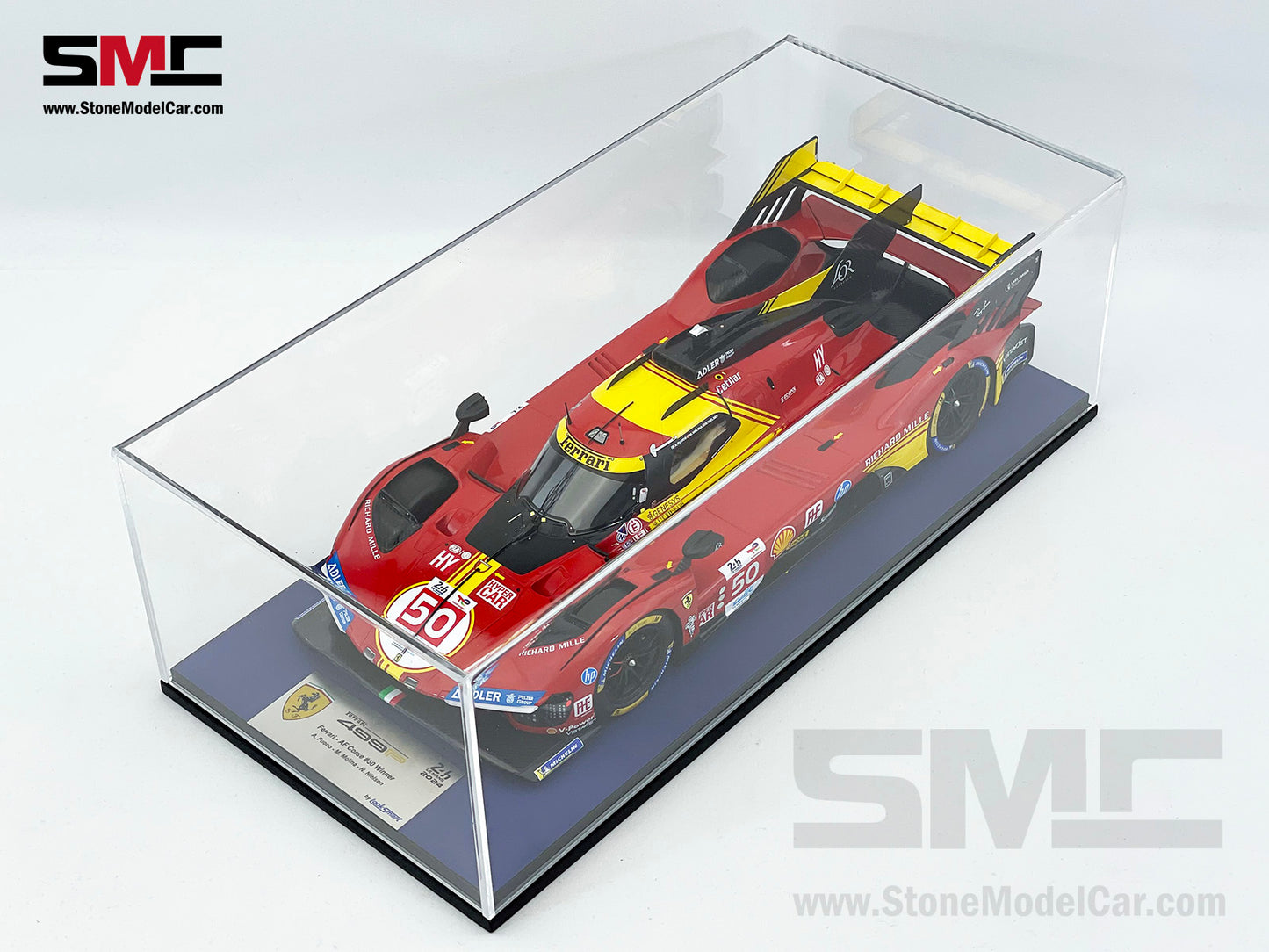 Ferrari 499P #50 AF CORSE Winner 24H Le Mans 2024 Looksmart 1:18 LS18LM048