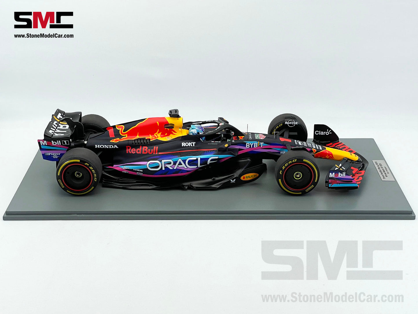 Red Bull F1 RB19 #1 Max Verstappen Winner US Miami GP 2023 World Champion Spark 1:12 12S041