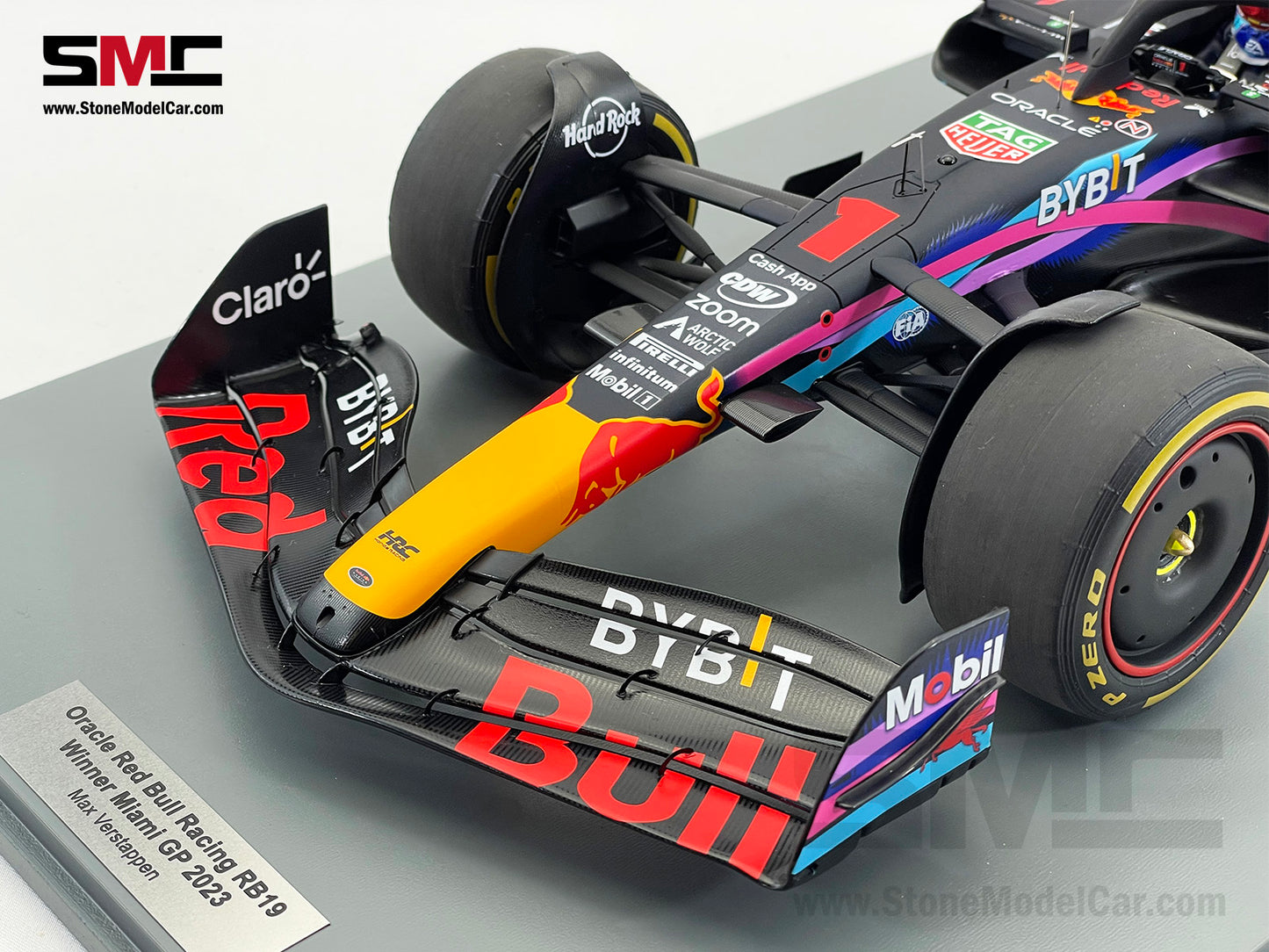 Red Bull F1 RB19 #1 Max Verstappen Winner US Miami GP 2023 World Champion Spark 1:12 12S041
