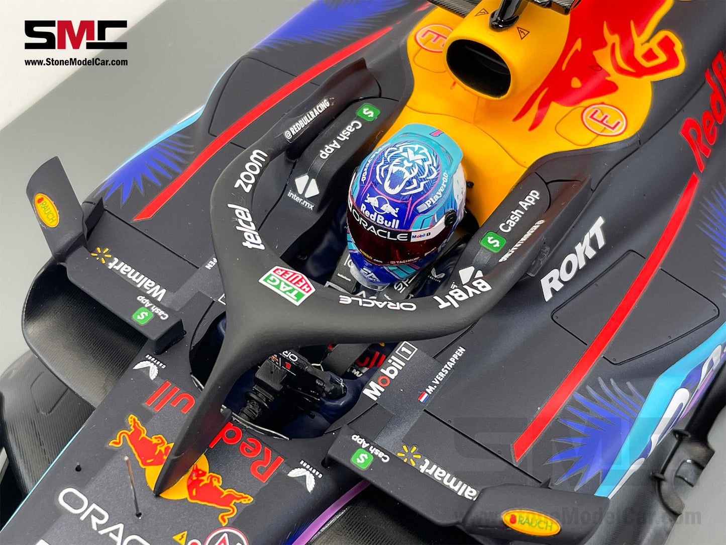 Red Bull F1 RB19 #1 Max Verstappen Winner US Miami GP 2023 World Champion Spark 1:12 12S041