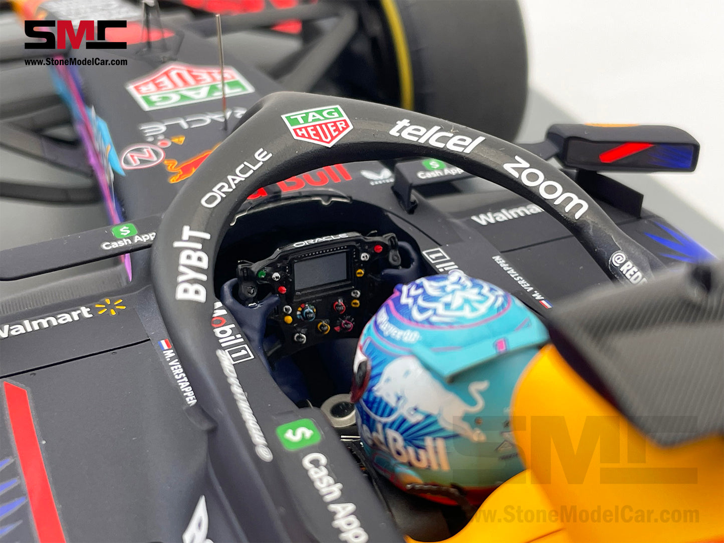 Red Bull F1 RB19 #1 Max Verstappen Winner US Miami GP 2023 World Champion Spark 1:12 12S041