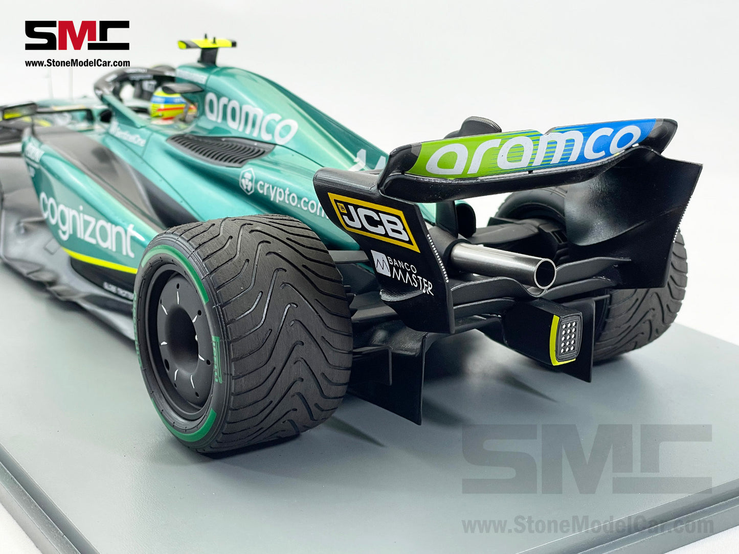 Aston Martin F1 AMR23 #14 Fernando Alonso 2nd Monaco GP 2023 Spark 1:12 12S038
