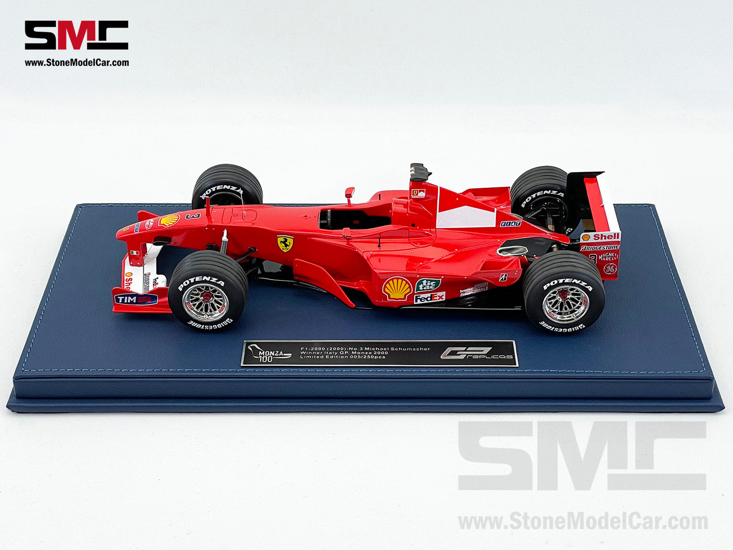 Ferrari F1 F1-2000 #3 Michael Schumacher Italy GP 2000 World Champion 1:18 GP REPLICAS Monza Special