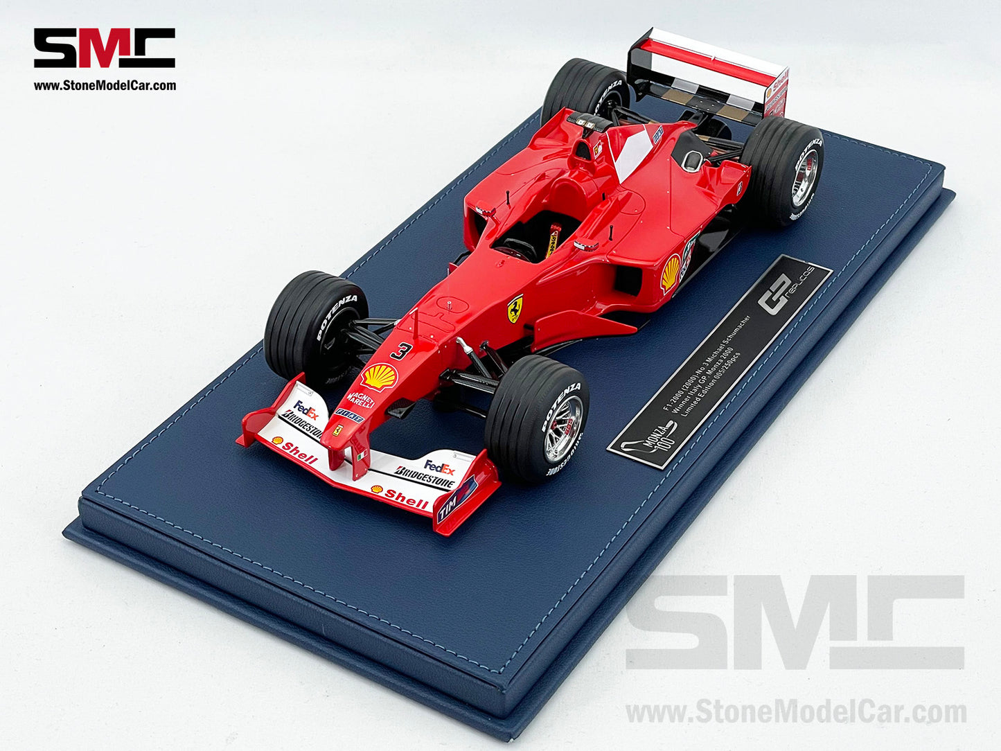 Ferrari F1 F1-2000 #3 Michael Schumacher Italy GP 2000 World Champion 1:18 GP REPLICAS Monza Special