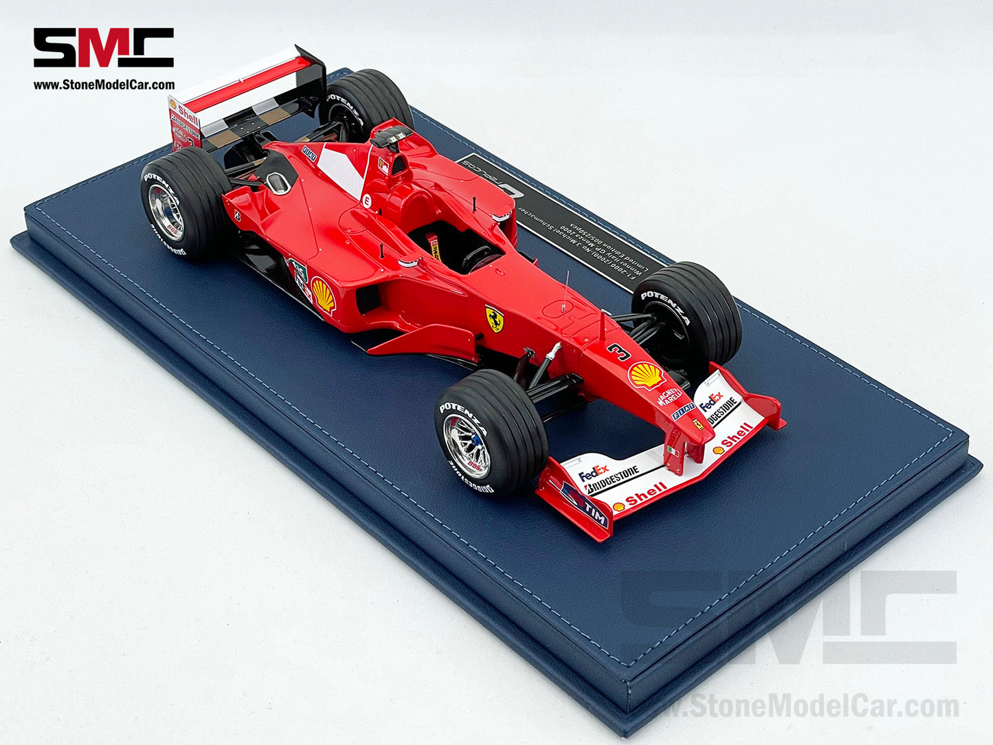 Ferrari F1 F1-2000 #3 Michael Schumacher Italy GP 2000 World Champion 1:18 GP REPLICAS Monza Special