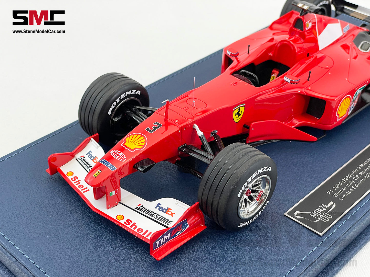 Ferrari F1 F1-2000 #3 Michael Schumacher Italy GP 2000 World Champion 1:18 GP REPLICAS Monza Special