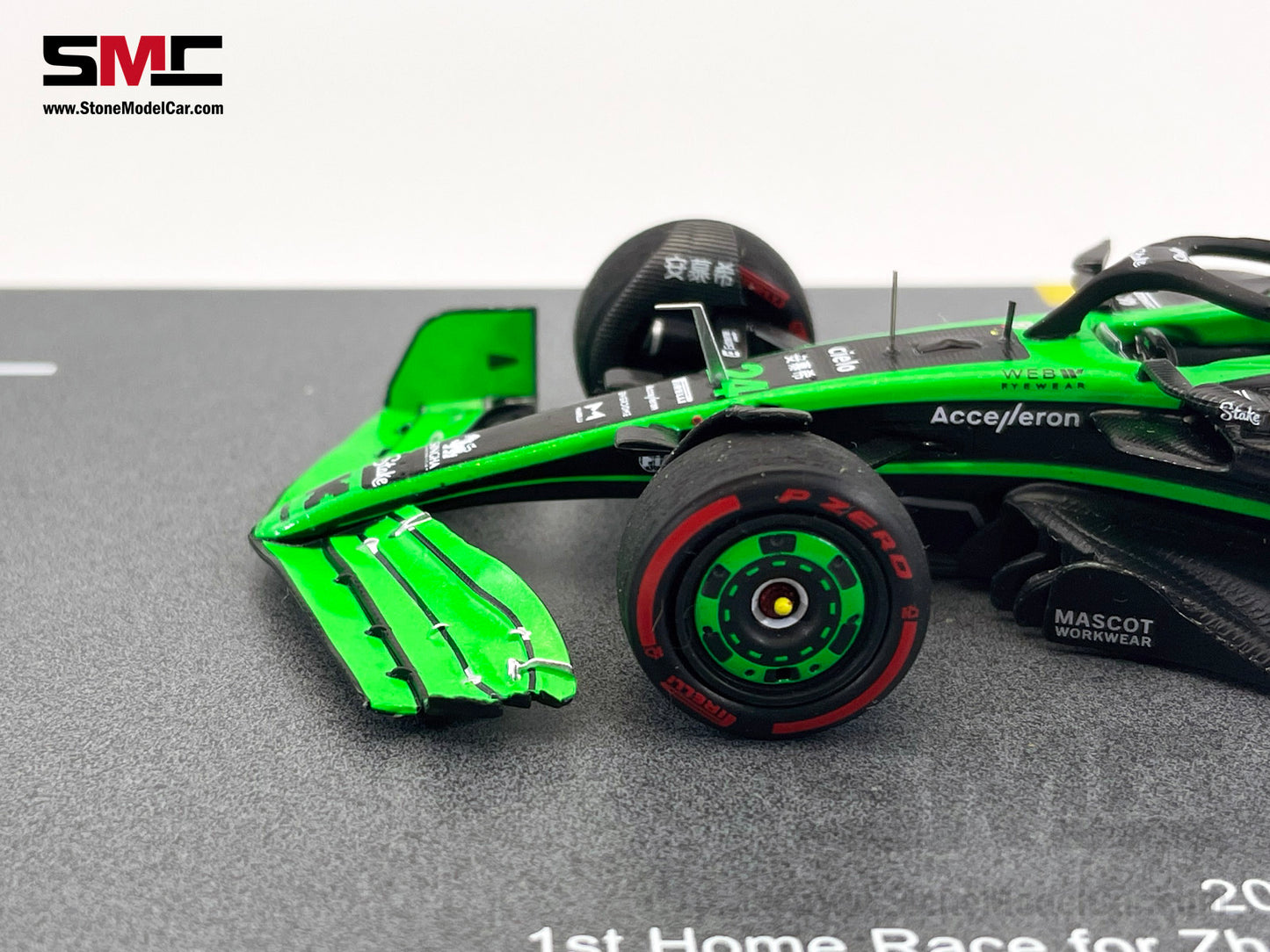 Stake F1 KICK Sauber C44 #24 Zhou Guanyu Chinese GP Home Race 2024 Spark 1:43 Special Edition
