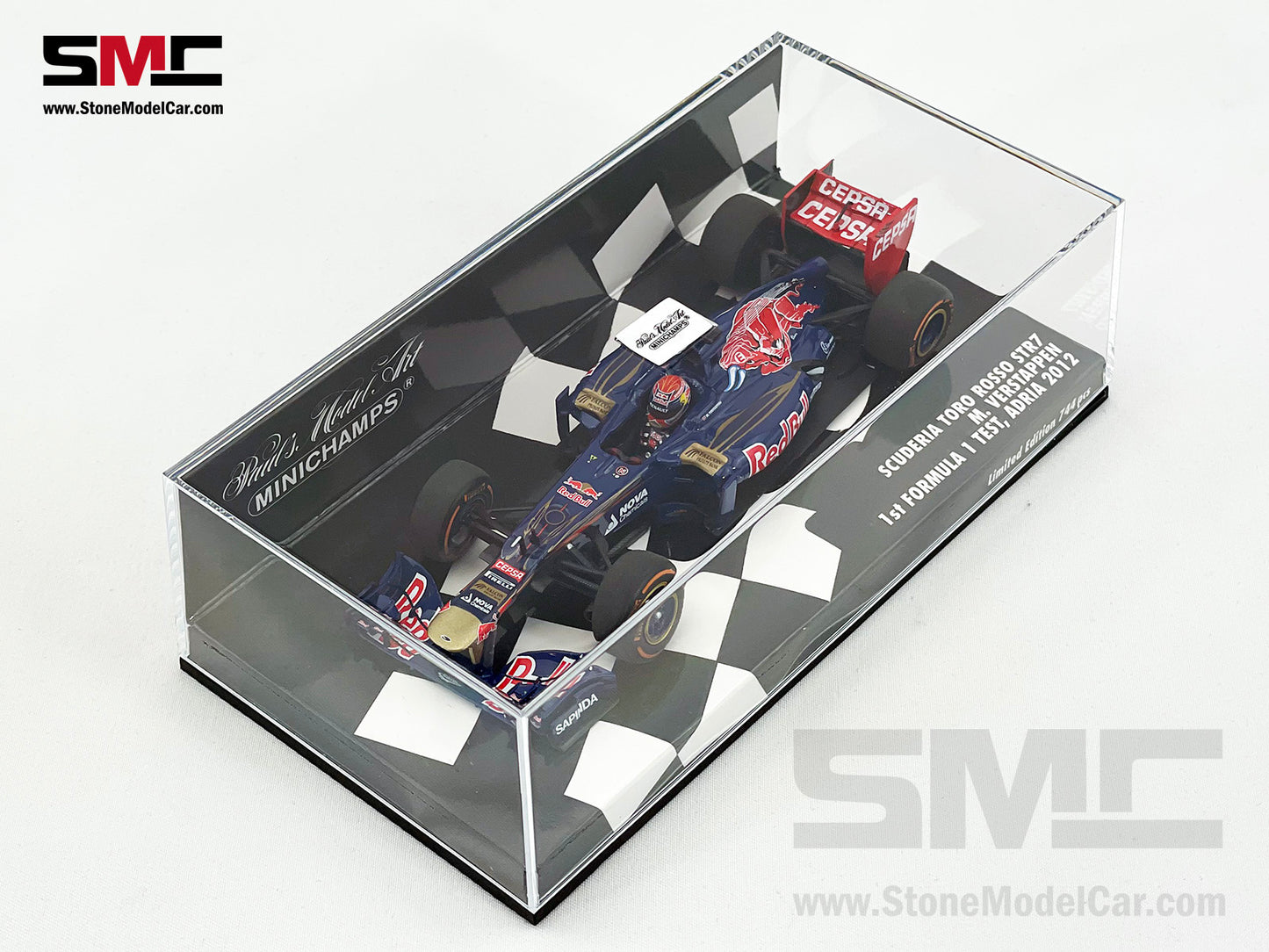 Scuderia Toro Rosso F1 STR7 Max Verstappen 1st F1 Test Adria 2014 1:43 MINICHAMPS