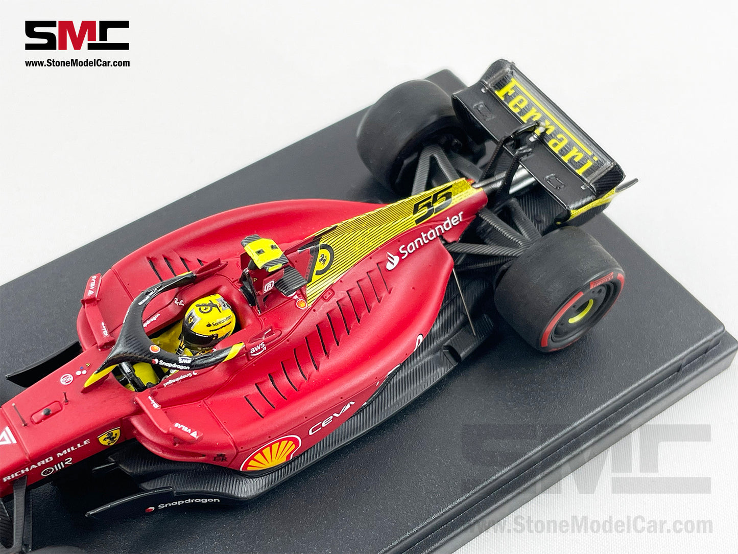2022 F1 Ferrari F1-75 #55 Carlos Sainz Italy Monza GP Looksmart 1:43 LS18F1046