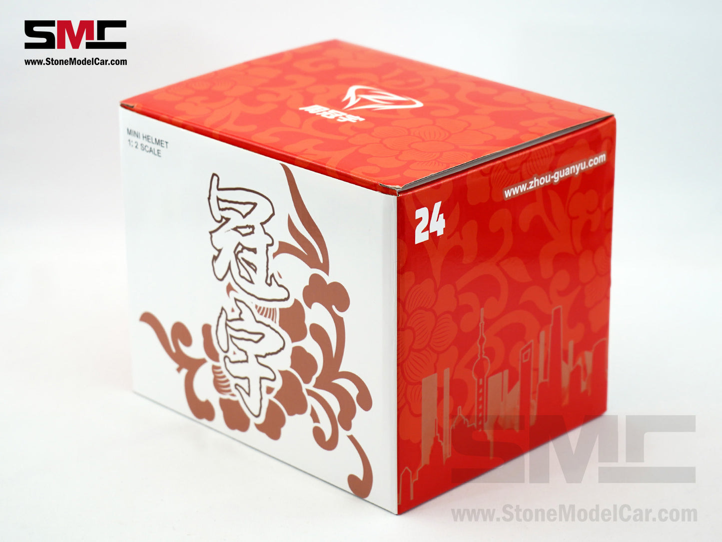 Ferrari HP F1 SF-25 #24 Zhou Guanyu Test Driver Season 2025 BELL 1:2 Miniature Helmet