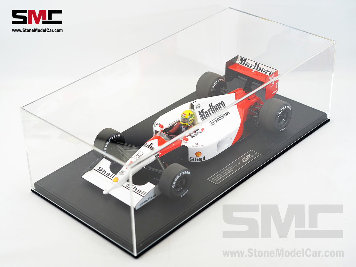 Mclaren F1 MP4/6 #1 Ayrton Senna Monaco 1991 World Champion with Driver 1:12 GP REPLICAS with Decal