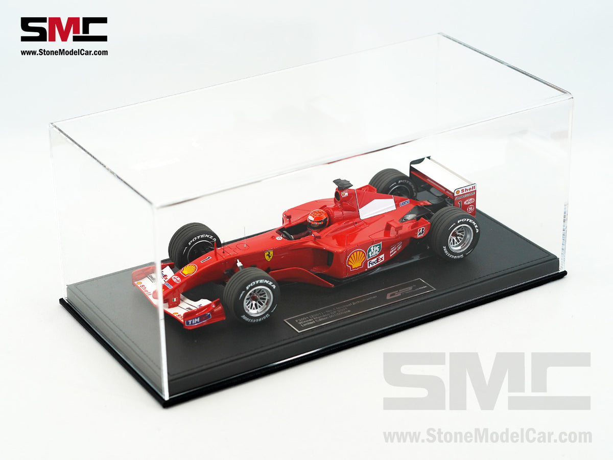 Ferrari F1 F2001 #1 Michael Schumacher Monaco GP Winner 2001 World Champion 1:18 GP REPLICAS with Driver + Decal