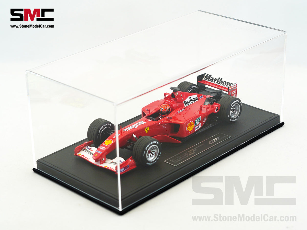 Ferrari F1 F2001 #1 Michael Schumacher Belgium GP Winner 2001 World Champion 1:18 GP REPLICAS with Driver and Decal