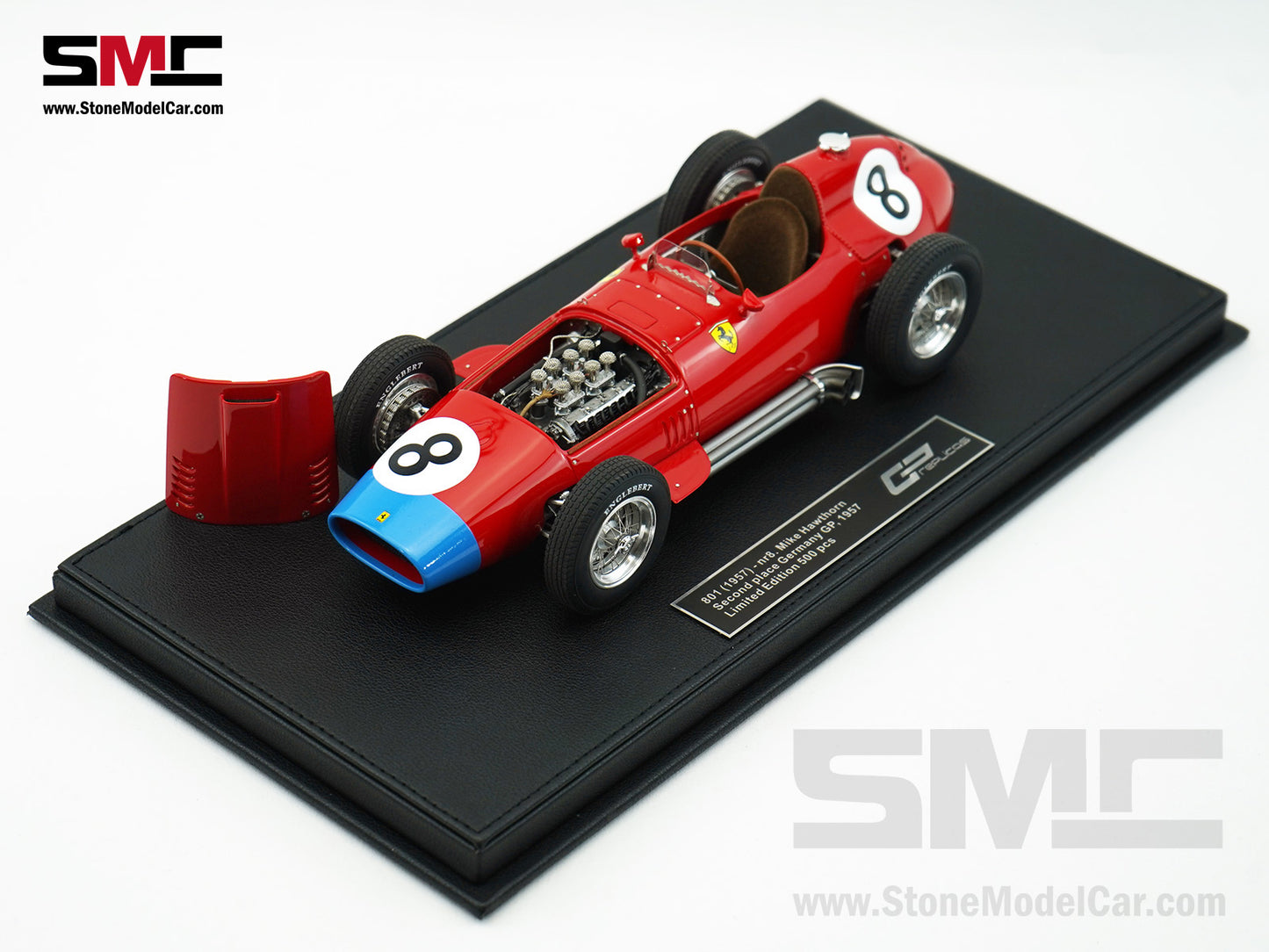Ferrari F1 801 #8 Mike Hawthorn Germany GP Podium 1957 1:18 GP REPLICAS GP166A