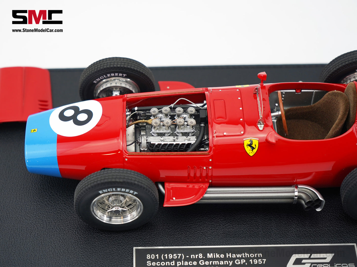 Ferrari F1 801 #8 Mike Hawthorn Germany GP Podium 1957 1:18 GP REPLICAS GP166A