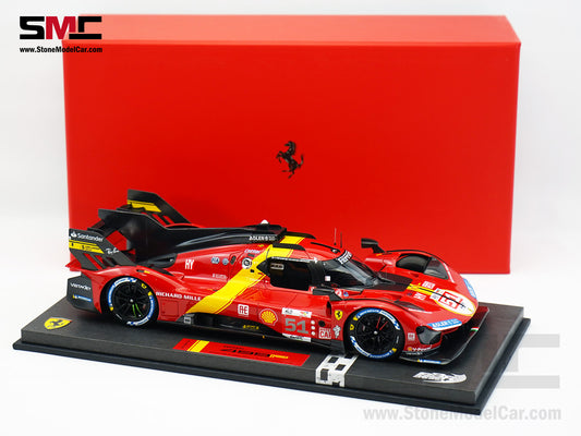 Ferrari 499P #51 AF CORSE Winner 24H Le Mans 2023 BBR 1:18 P18239