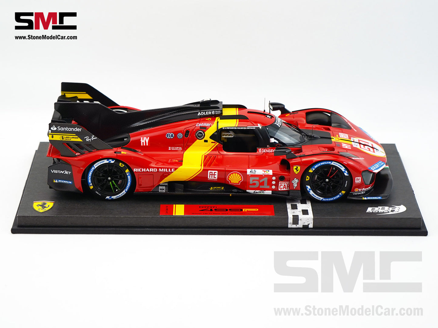 Ferrari 499P #51 AF CORSE Winner 24H Le Mans 2023 BBR 1:18 P18239