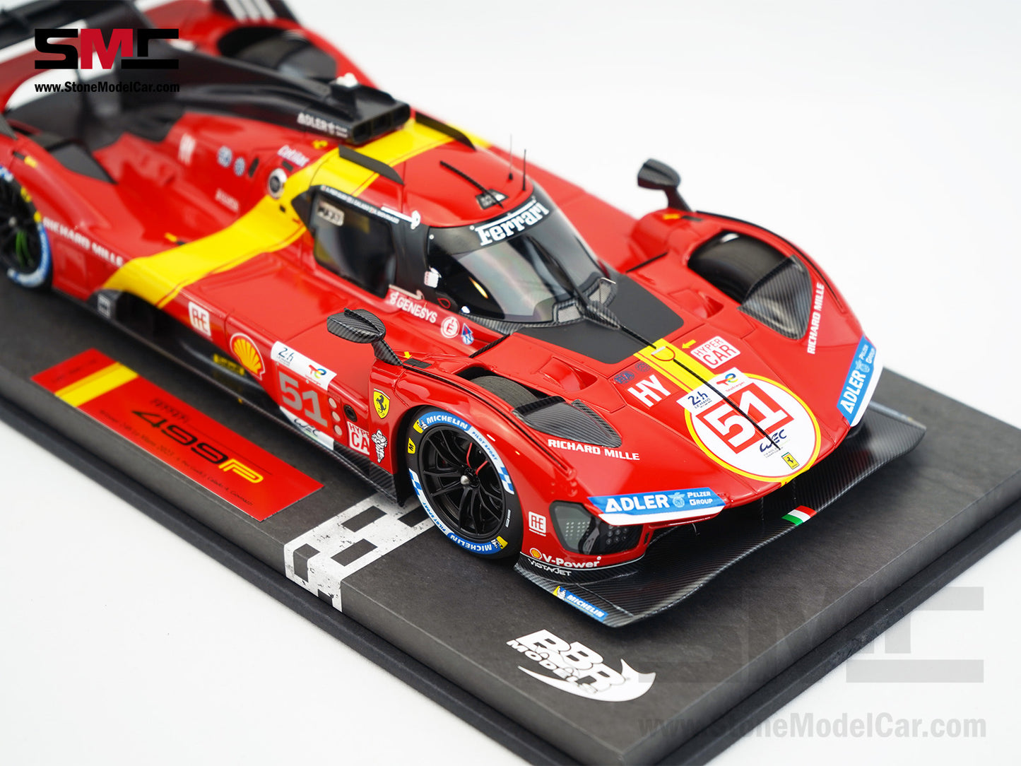 Ferrari 499P #51 AF CORSE Winner 24H Le Mans 2023 BBR 1:18 P18239
