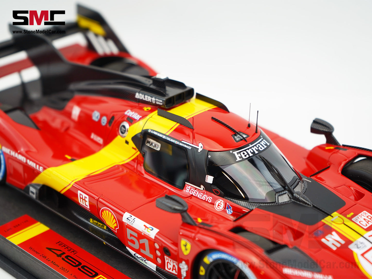 Ferrari 499P #51 AF CORSE Winner 24H Le Mans 2023 BBR 1:18 P18239