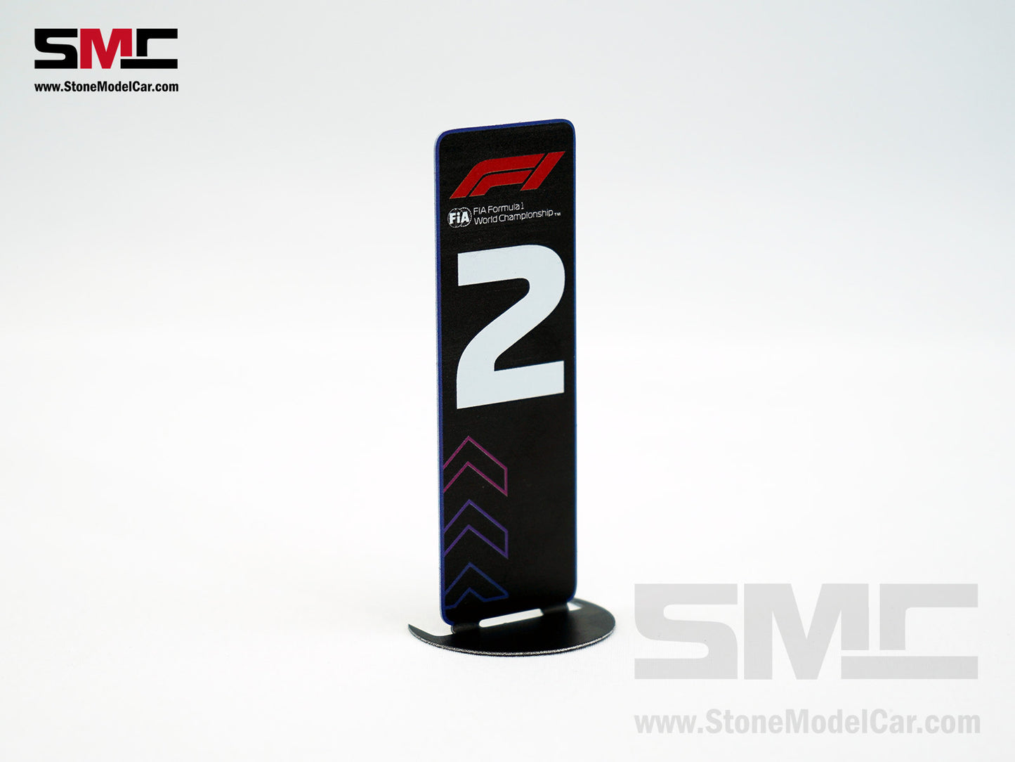 Metal P2 1:18 Pit Board Formula 1 F1 2023 Season