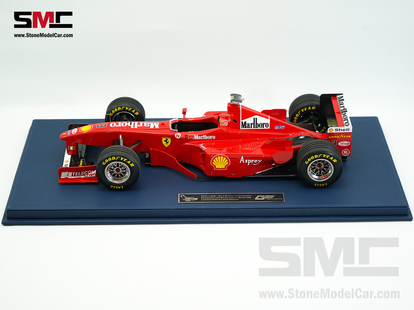 Ferrari F1 F300 #3 Michael Schumacher Italy Monza GP Winner 1998 1:12 GP REPLICAS with Decal