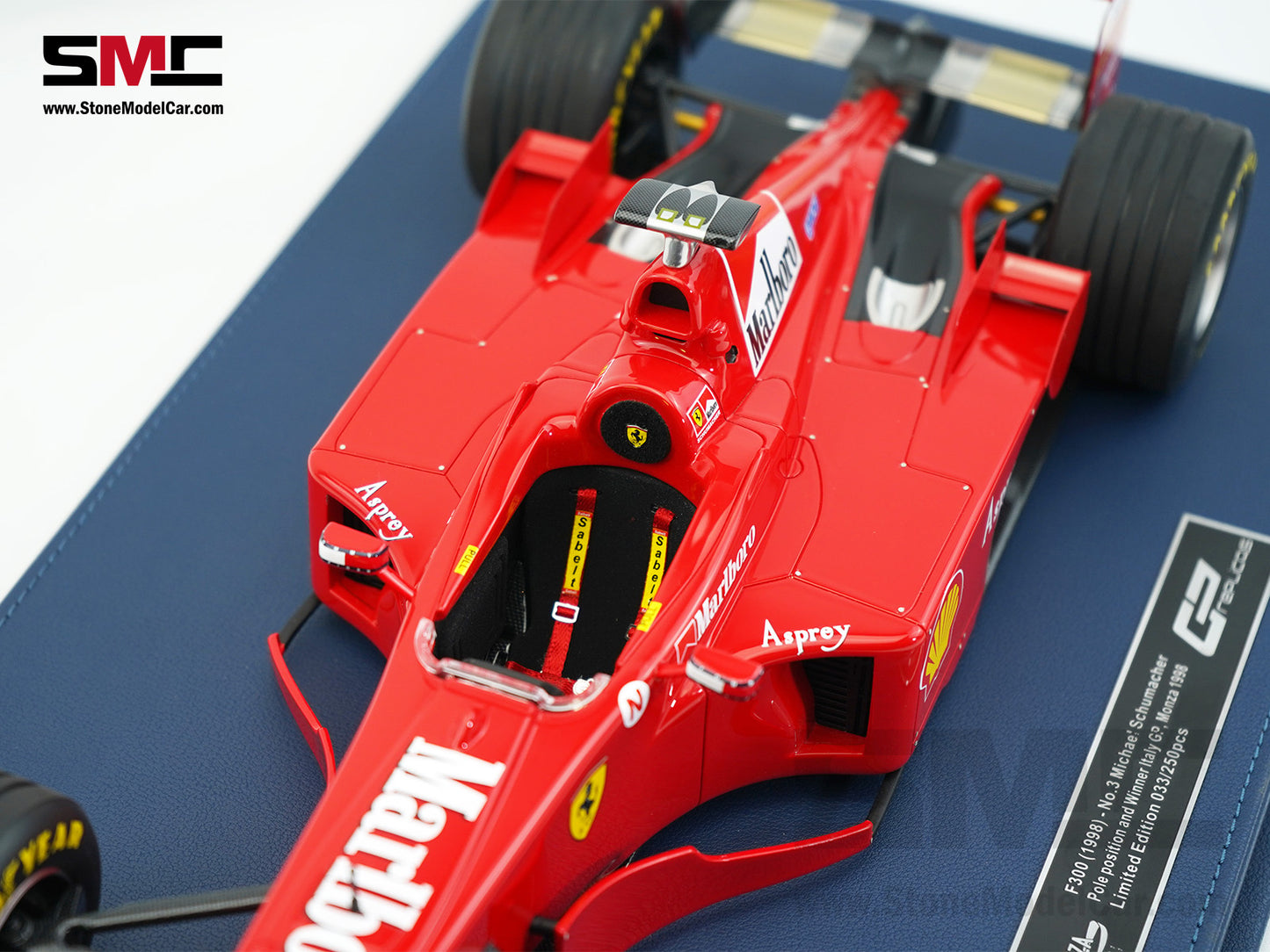 Ferrari F1 F300 #3 Michael Schumacher Italy Monza GP Winner 1998 1:12 GP REPLICAS with Decal