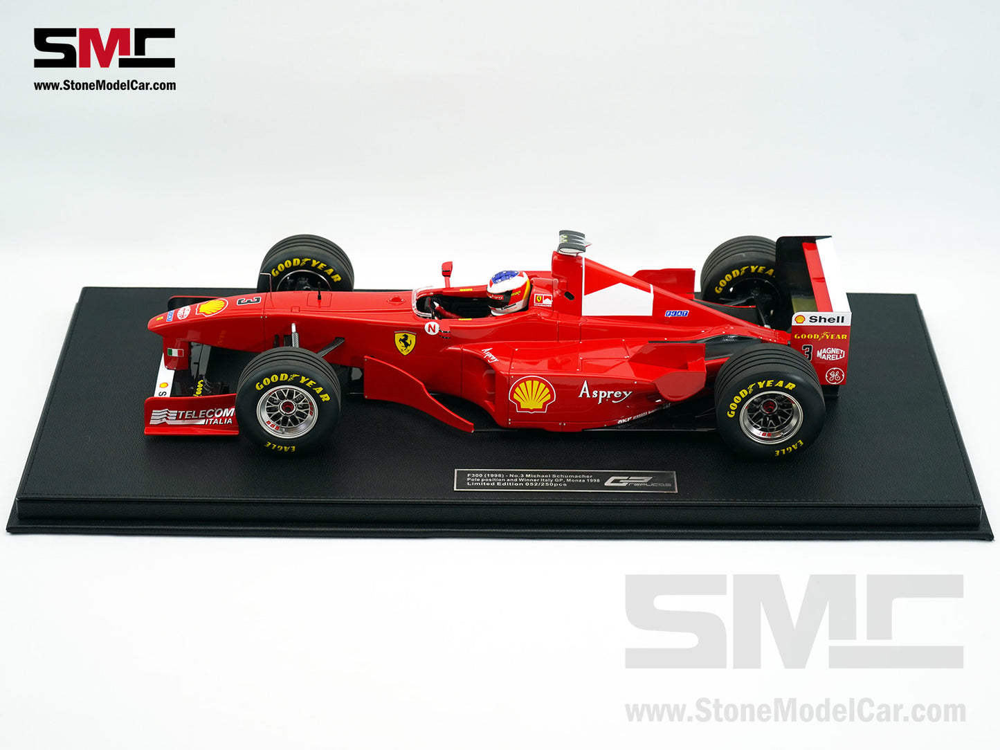 Ferrari F1 F300 #3 Michael Schumacher Italy Monza Winner 1998 1:12 GP REPLICAS with Driver + Decal