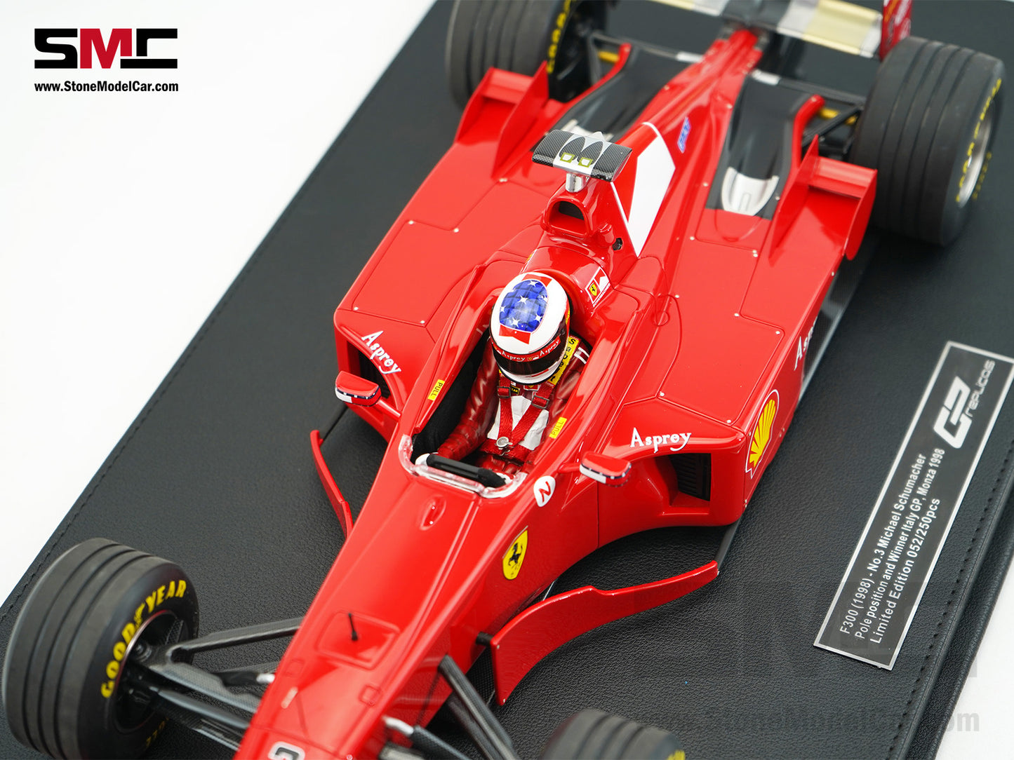 Ferrari F1 F300 #3 Michael Schumacher Italy Monza Winner 1998 1:12 GP REPLICAS with Driver + Decal