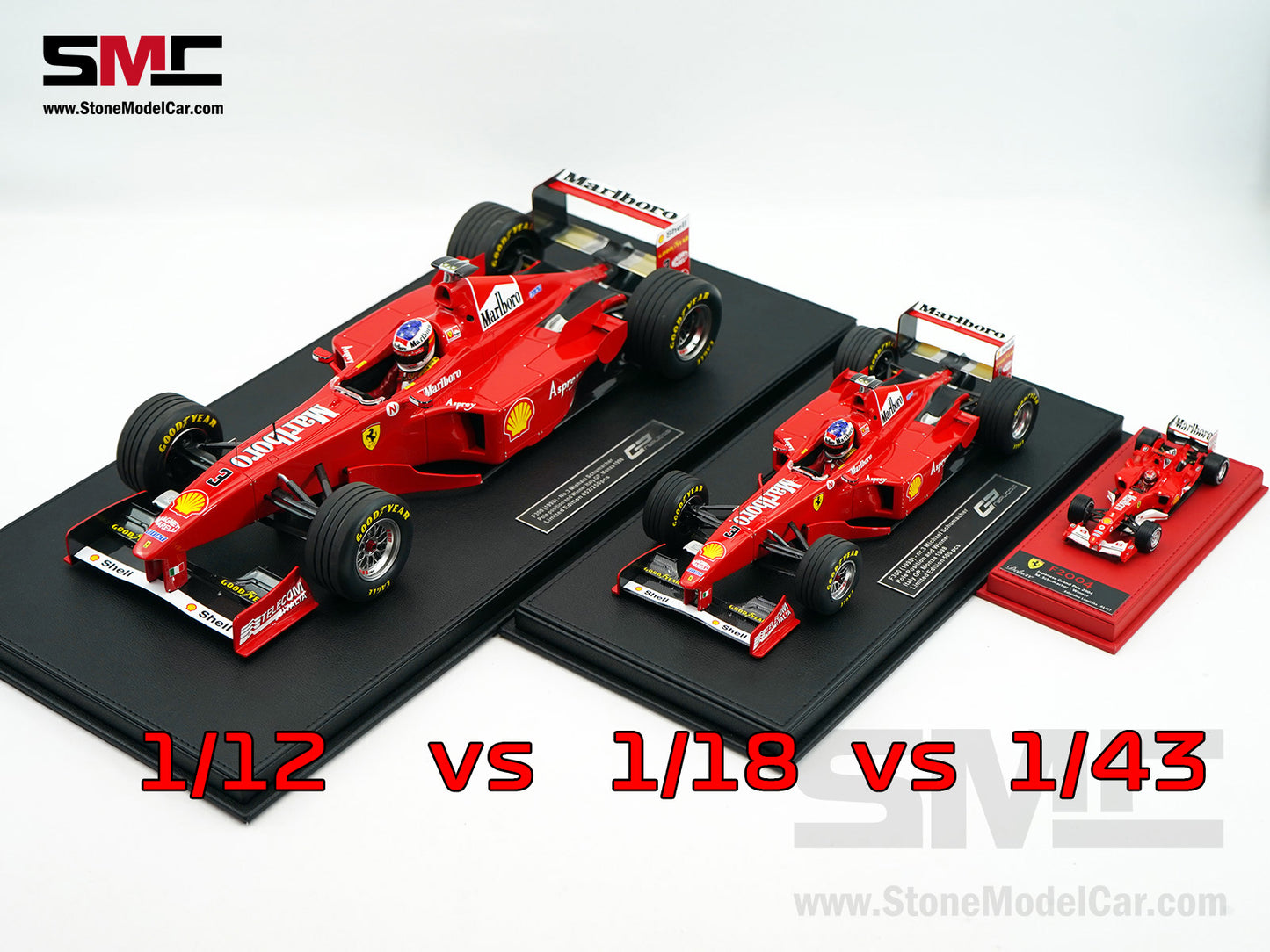 Ferrari F1 F300 #3 Michael Schumacher Italy Monza Winner 1998 1:12 GP REPLICAS with Driver and Decal