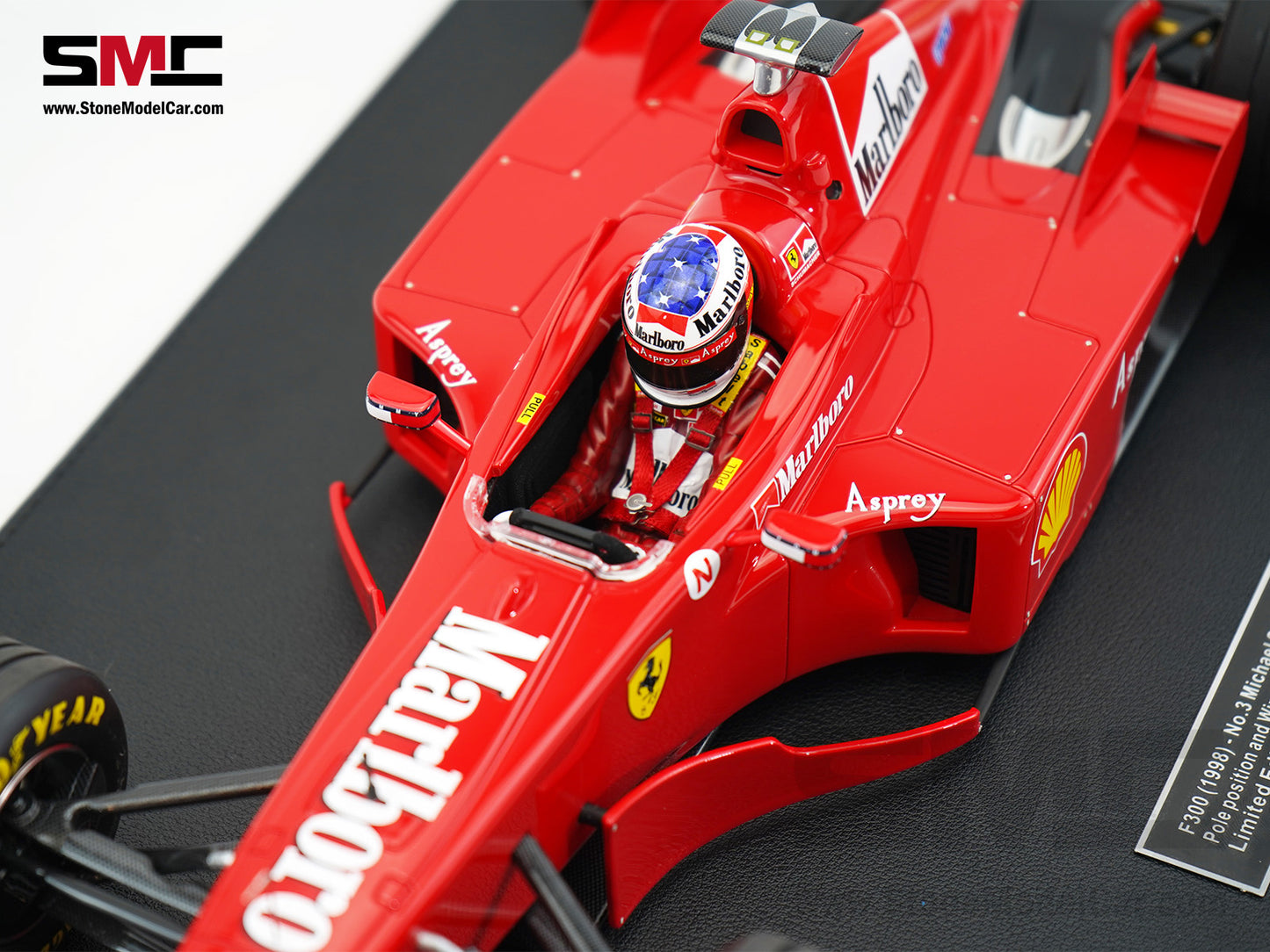 Ferrari F1 F300 #3 Michael Schumacher Italy Monza Winner 1998 1:12 GP REPLICAS with Driver and Decal