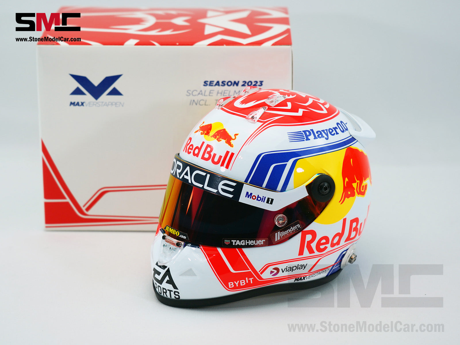 schuberth 1 2 scale helmets Red Bull F1 RB19 #1 Max Verstappen Season 2023 Schuberth 1:2 Miniature Helmet