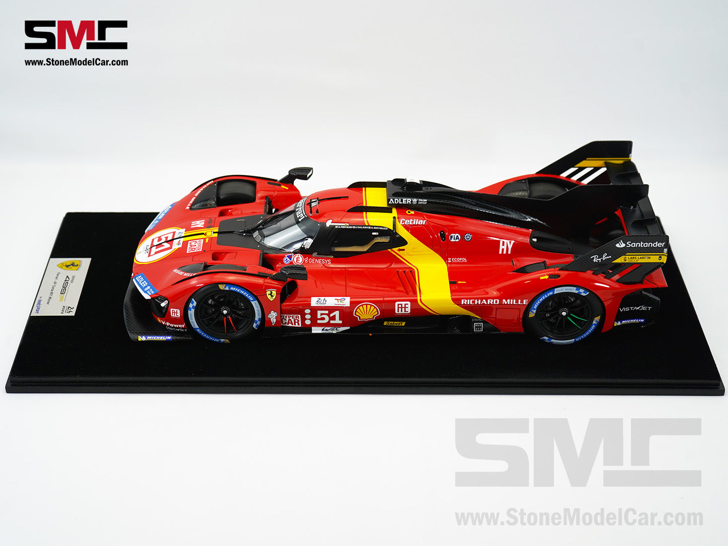 Ferrari 499P #51 AF CORSE Winner 24H Le Mans 2023 Looksmart 1:12 LS1210