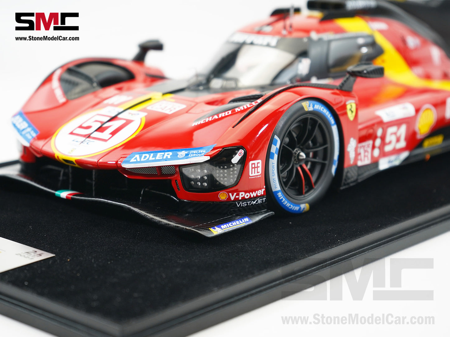 Ferrari 499P #51 AF CORSE Winner 24H Le Mans 2023 Looksmart 1:12 LS1210