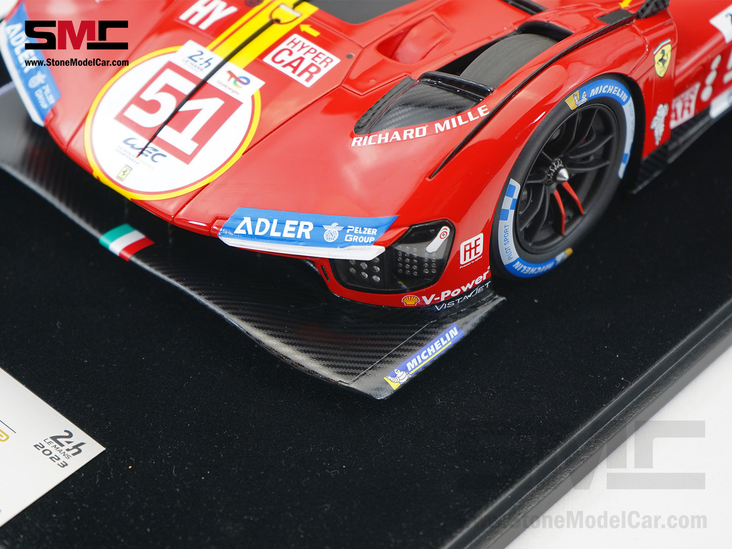 Ferrari 499P #51 AF CORSE Winner 24H Le Mans 2023 Looksmart 1:12 LS1210