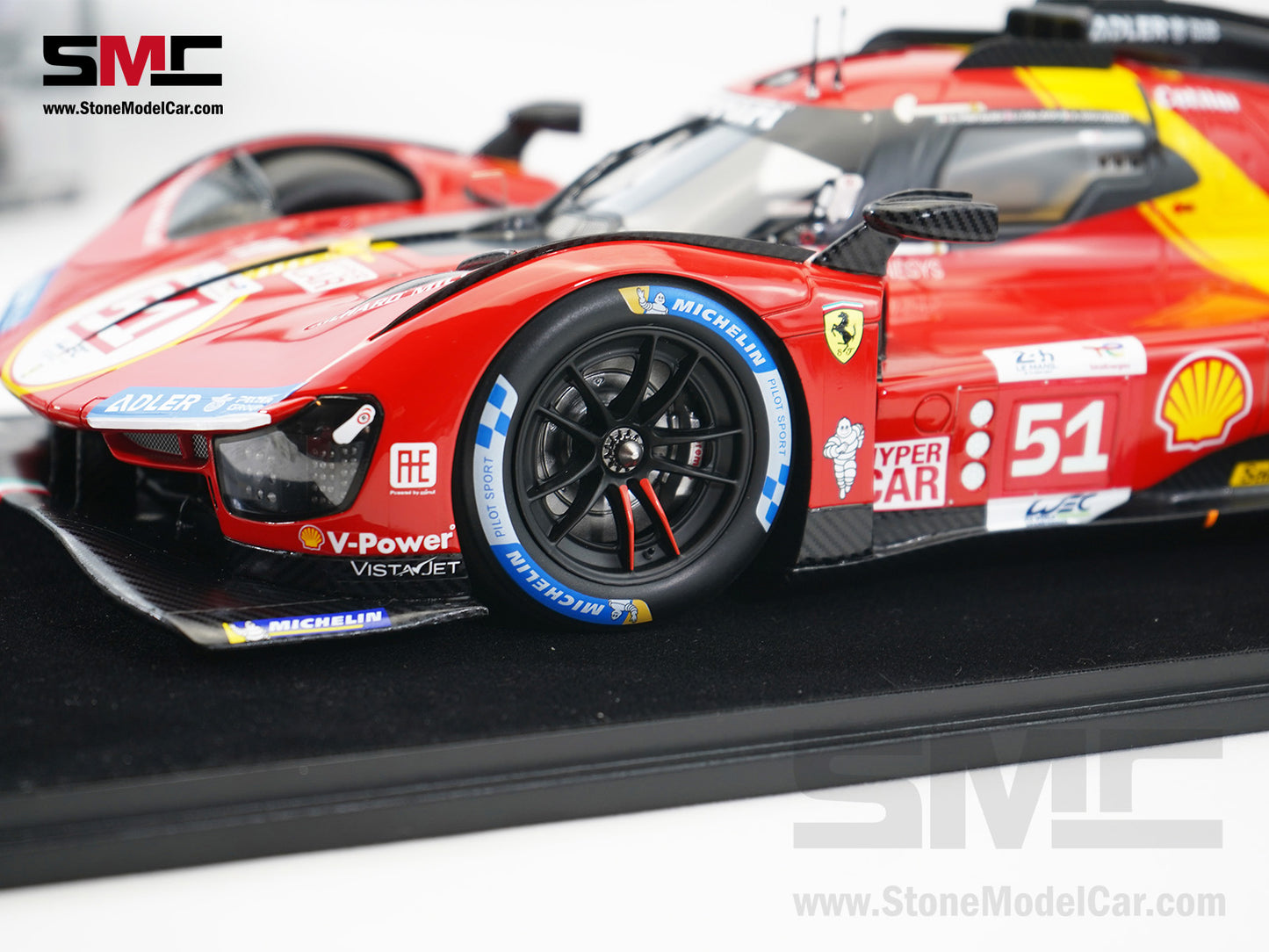 Ferrari 499P #51 AF CORSE Winner 24H Le Mans 2023 Looksmart 1:12 LS1210