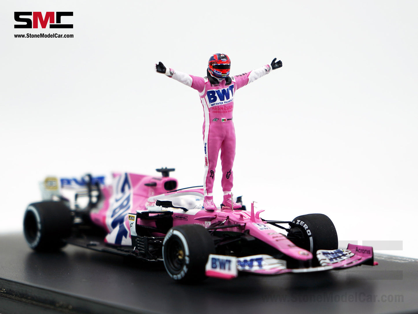 BWT Racing Point F1 RP20 #11 Sergio Perez Sakhir 2020 1st Career Win 1:43 Spark Special Edition