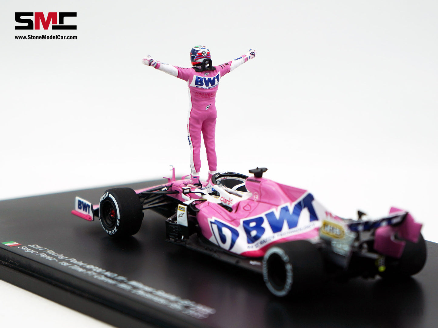 BWT Racing Point F1 RP20 #11 Sergio Perez Sakhir 2020 1st Career Win 1:43 Spark Special Edition