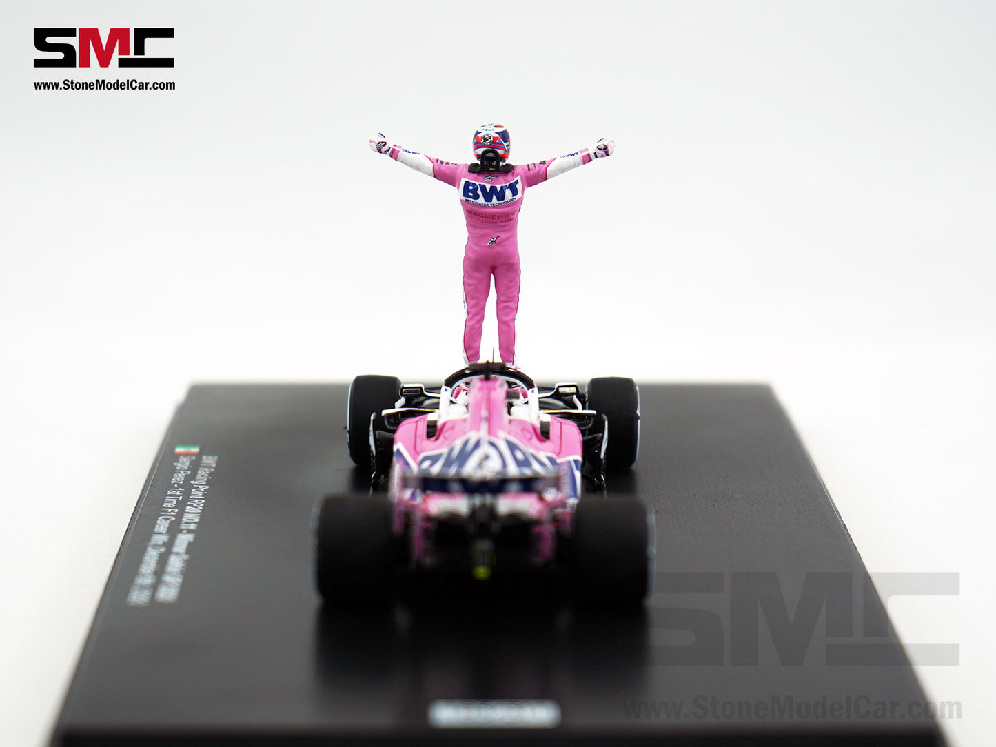 BWT Racing Point F1 RP20 #11 Sergio Perez Sakhir 2020 1st Career Win 1:43 Spark Special Edition