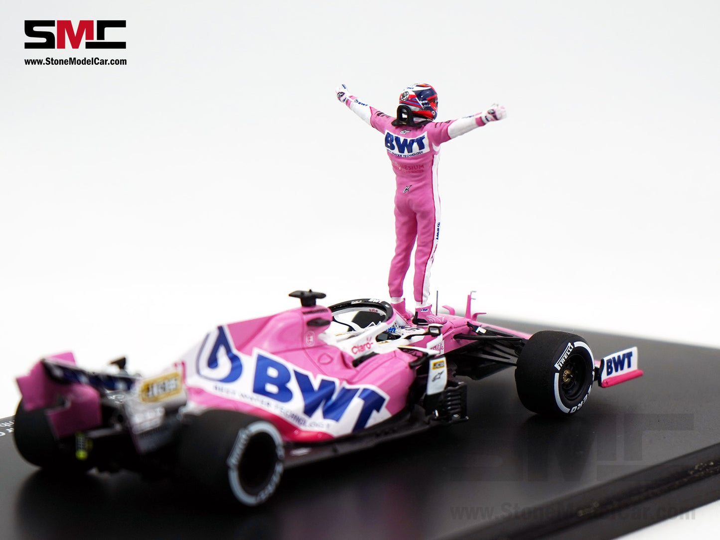 BWT Racing Point F1 RP20 #11 Sergio Perez Sakhir 2020 1st Career Win 1:43 Spark Special Edition