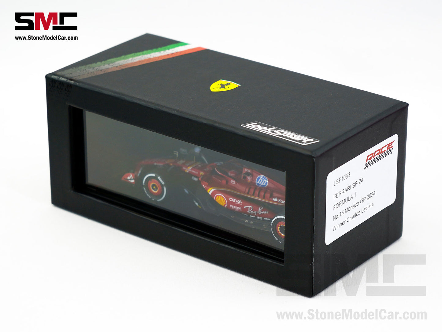 Ferrari F1 SF-24 #16 Charles Leclerc Winner Monaco GP 2024 Looksmart 1:43 LSF1063