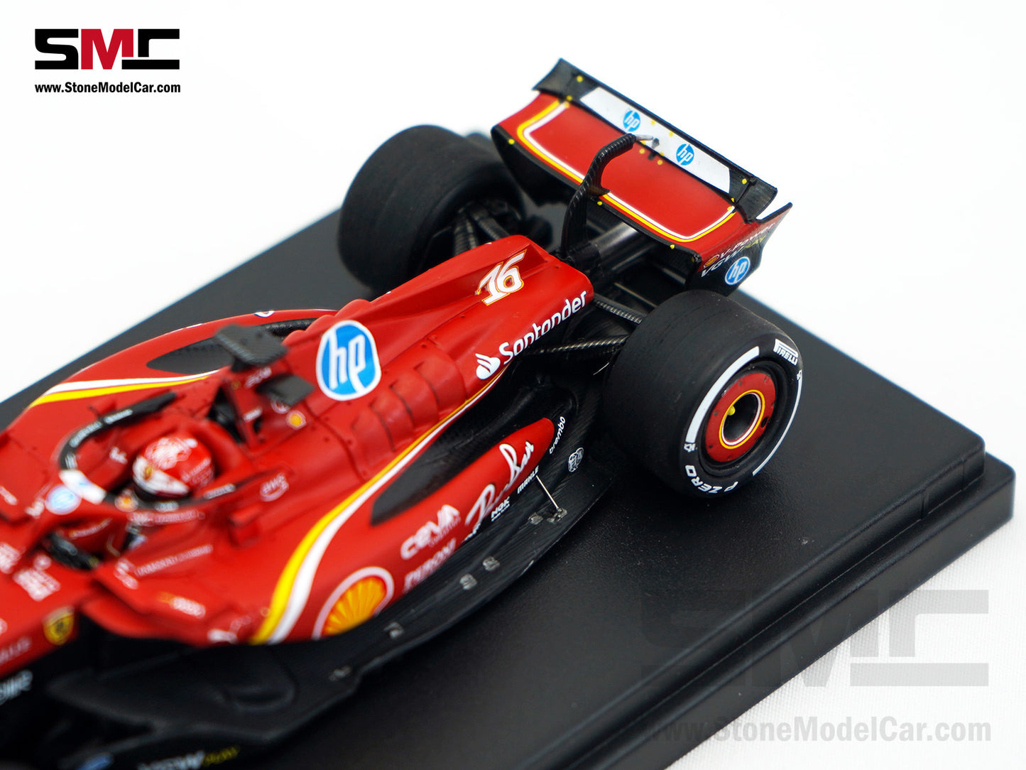 Ferrari F1 SF-24 #16 Charles Leclerc Winner Monaco GP 2024 Looksmart 1:43 LSF1063