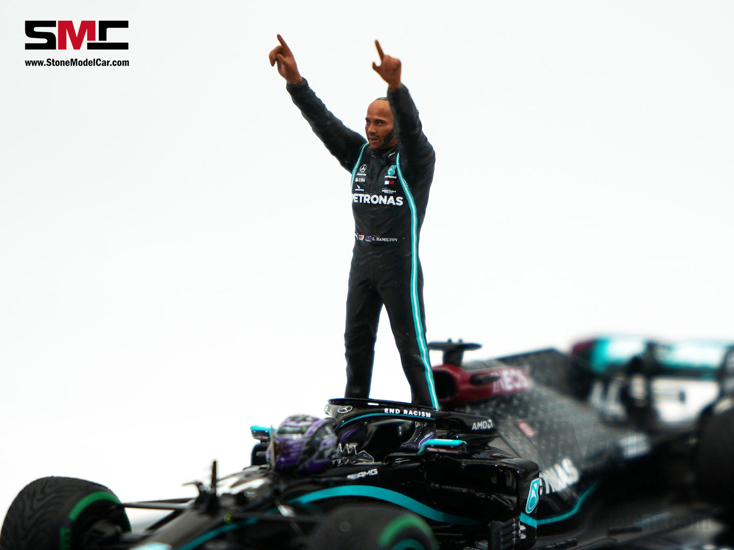 2020 7x World Champion Mercedes F1 W11 #44 Lewis Hamilton Turkey GP 1:43 Spark Figure Special Edition