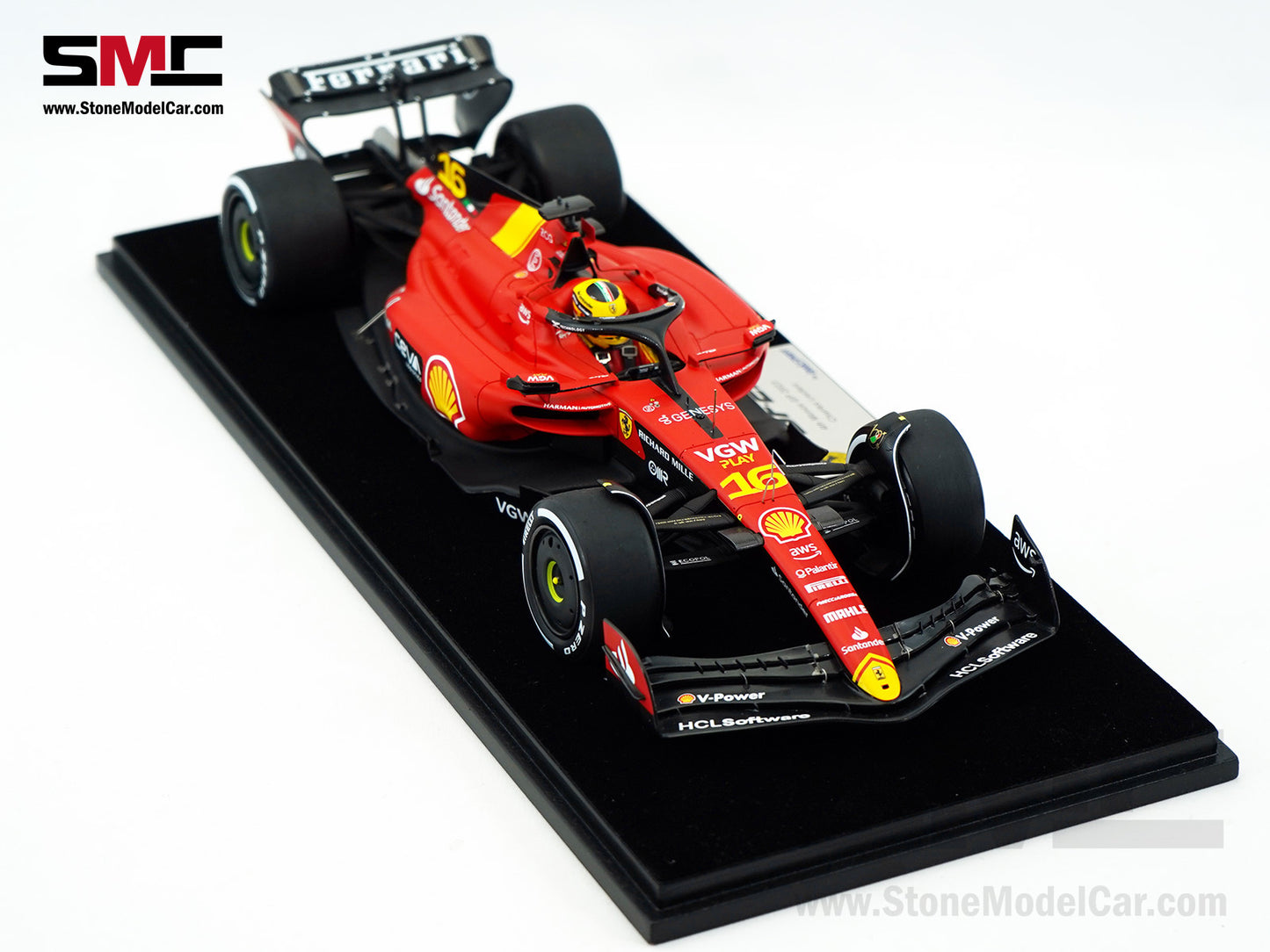 Ferrari F1 SF-23 #16 Charles Leclerc Italy Monza GP 2023 Looksmart 1:18 LS18F1047