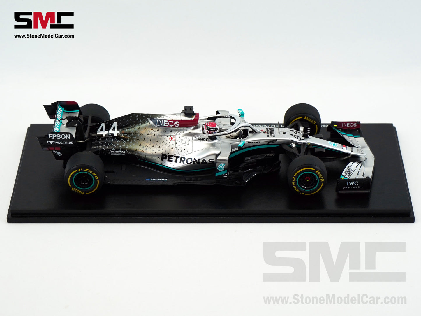 2020 7x World Champion Mercedes F1 W11 #44 Lewis Hamilton Barcelona Test 1:18 Spark 18S473S